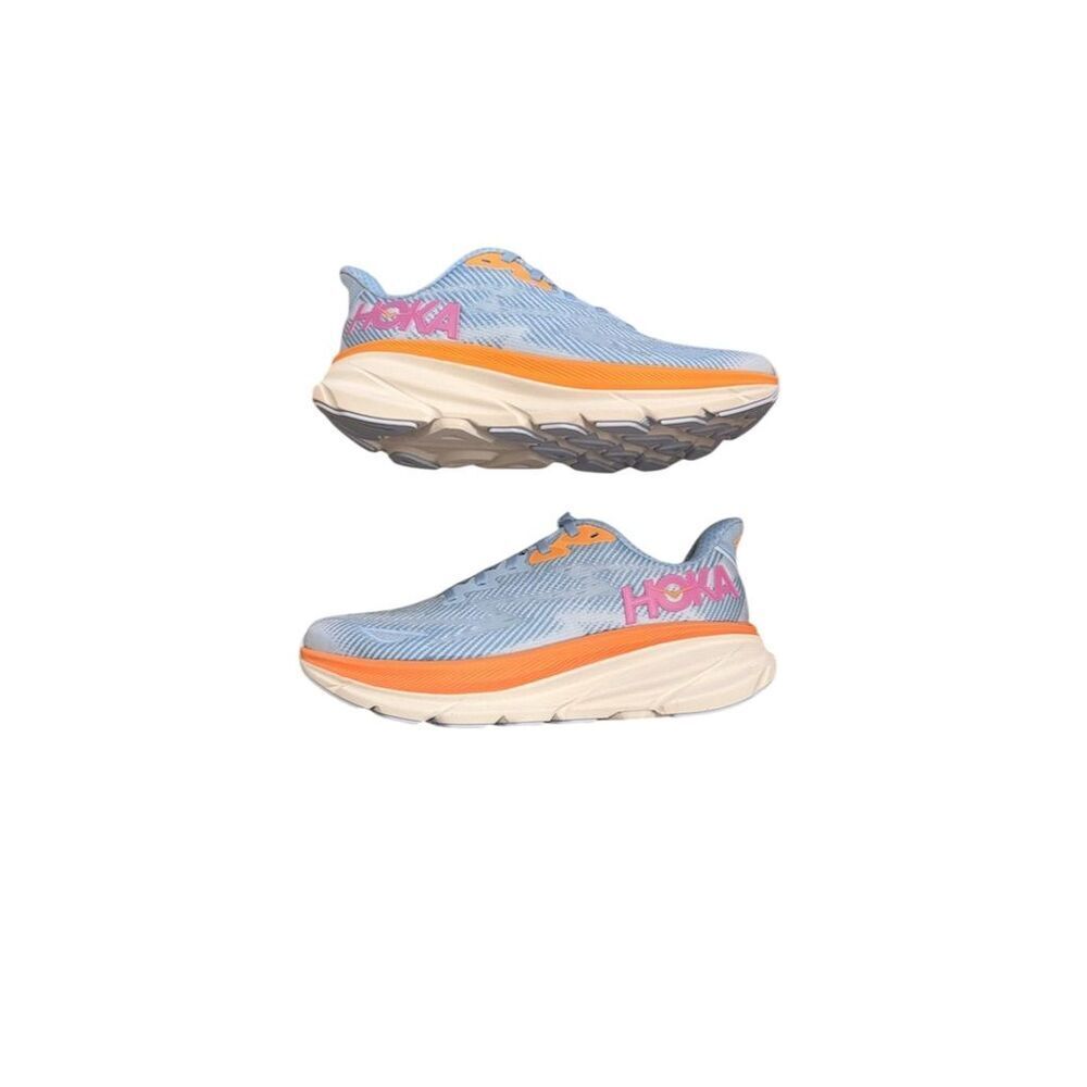 Hoka One One Clifton 9 Women's Running Shoes Blue Size 6.5 - Picture 5 of 13